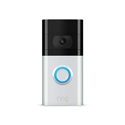 Immagine di Ring Video Doorbell 3 | Videocitofono in HD, rilevazione avanzata del movimento e facile installazione