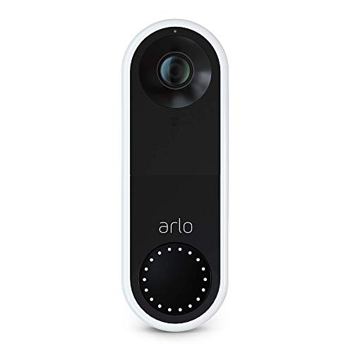 Immagine di Arlo Videocitofono Wifi HD, Sensore di Movimento, Audio 2 vie, Visione Notturna, Visione 180 Gradi, Resistente alle Intemperie, Da Collegare al Cablaggio Esistente, AVD1001