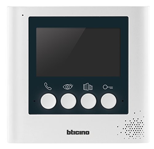 Immagine di BTicino 332253 Display Aggiuntivo 4.3 Pollici per Kit Videocitofonici 2 Fili, Bianco Perla